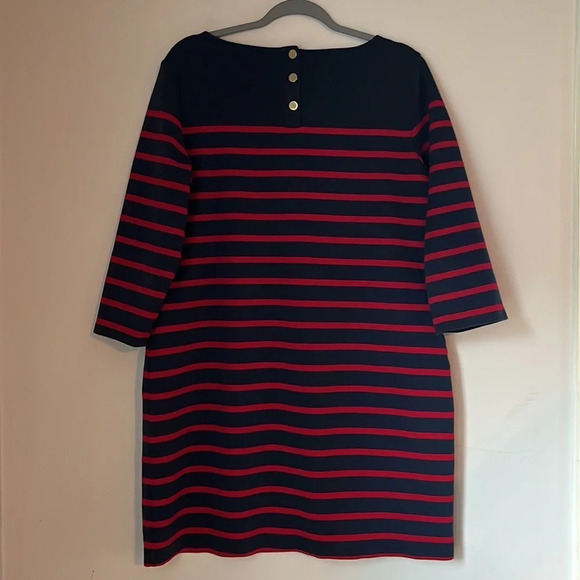 Brooks Brothers Red Fleece Navy & Red Striped Dress Size XL - Picture 4 of 5